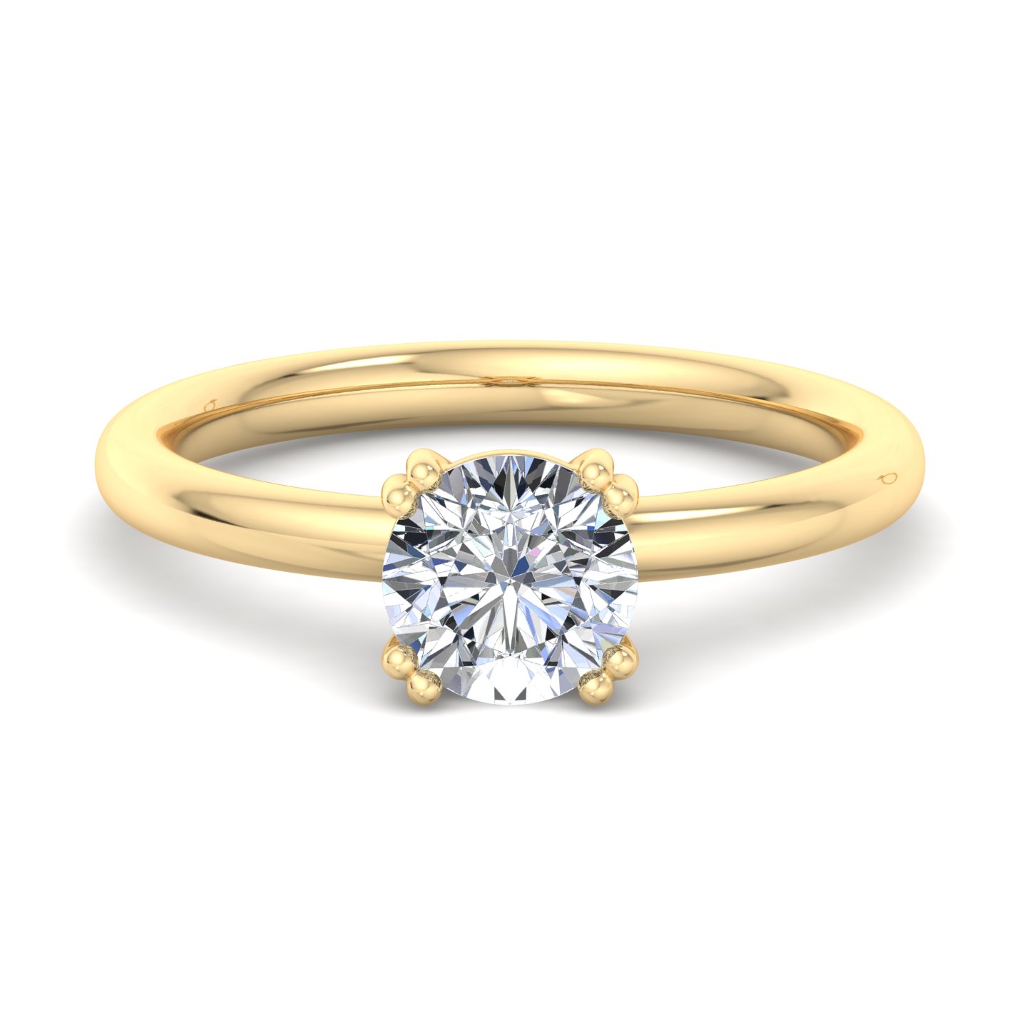 Margaret Double Prong Solitaire Engagement Ring